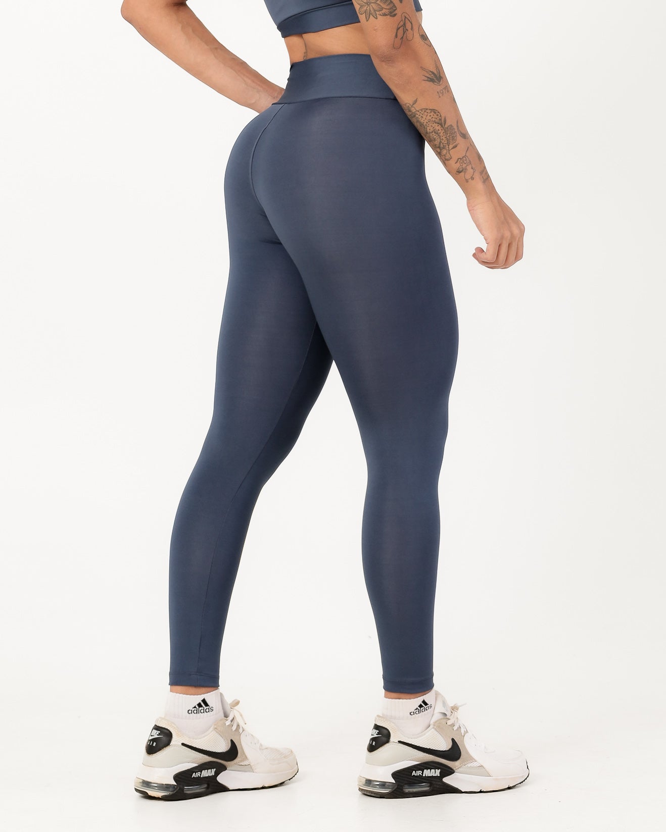 Conjunto Top Nula Manga e Calça Legging Grafite (4)